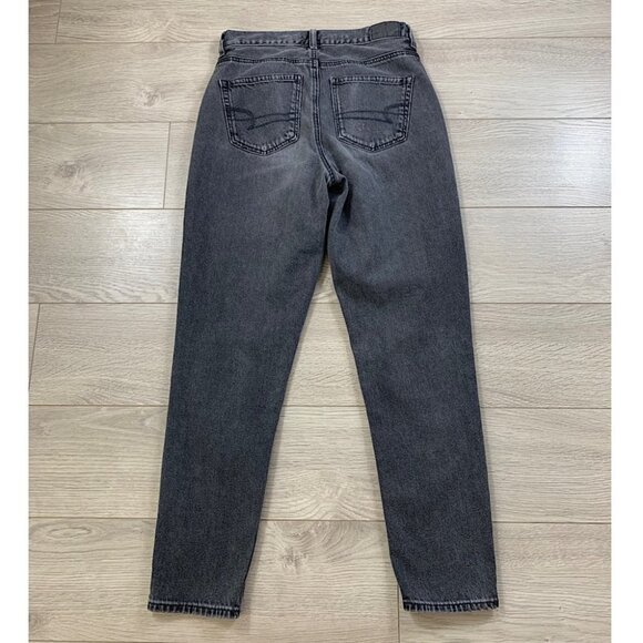 AEO American Eagle Grey Mom Jeans - Picture 3 of 14